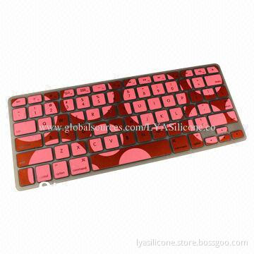OEM smooth silicone keypad for computer